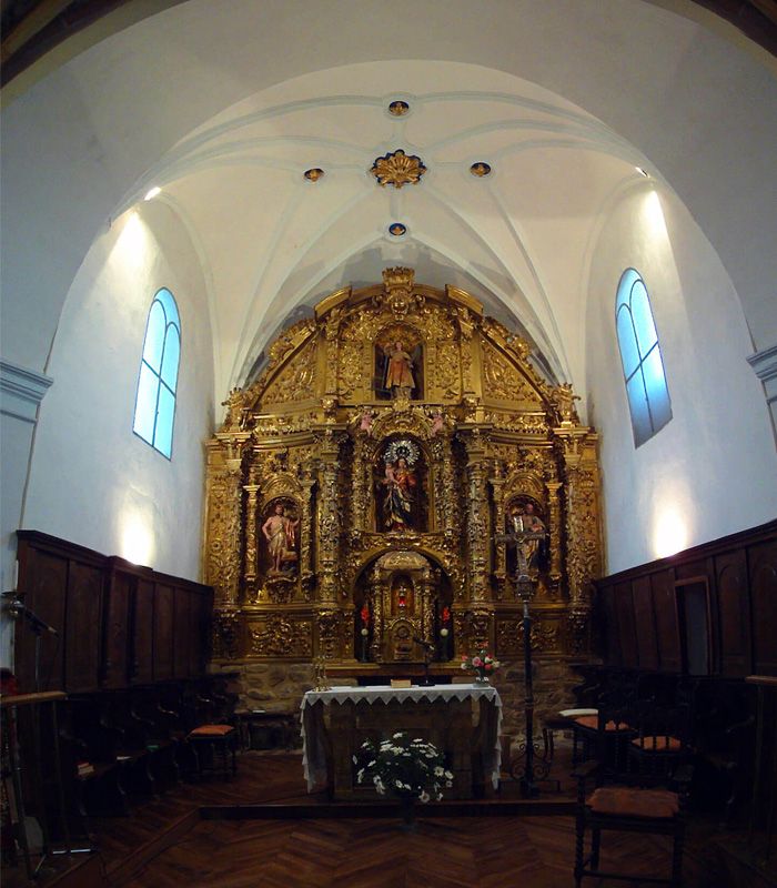 Altar de la Iglesia parroquial de Nuestra Señora de las Heras